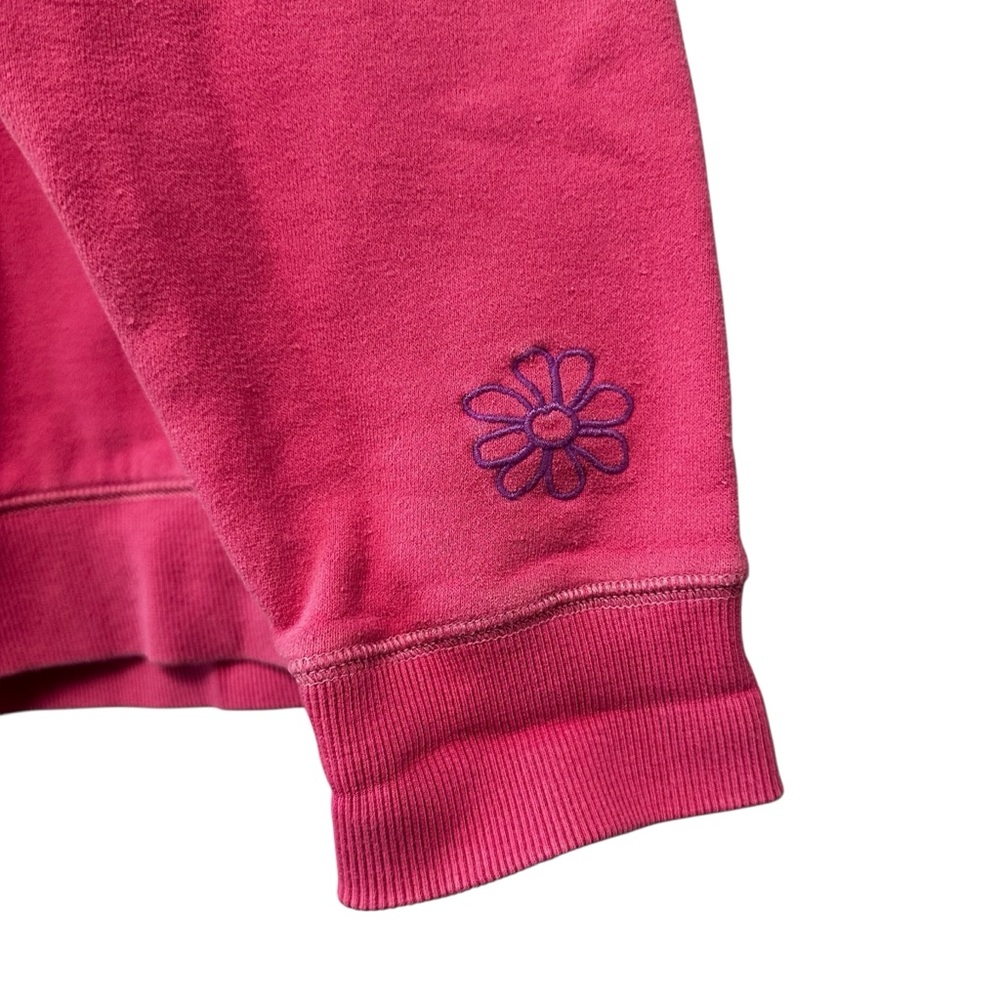 Life is Good Women's Pink Crewneck Sweatshirt - Picture 5 of 11